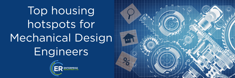 Top housing hotspots for Mechanical Design Engineers 2